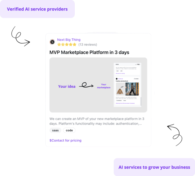 AI Services Marketplace Platform